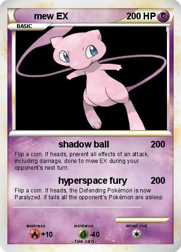 Pokemon mew EX