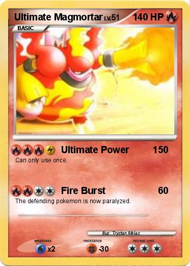 Pokemon Ultimate Magmortar