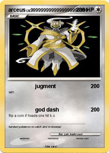 Pokemon arceus