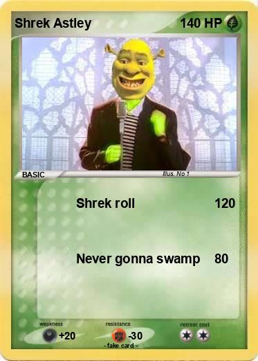 Pokemon Shrek Astley