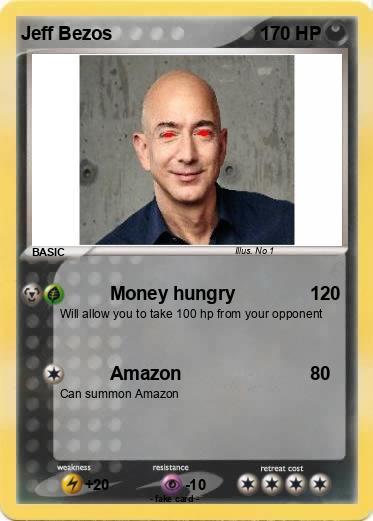 Pokemon Jeff Bezos