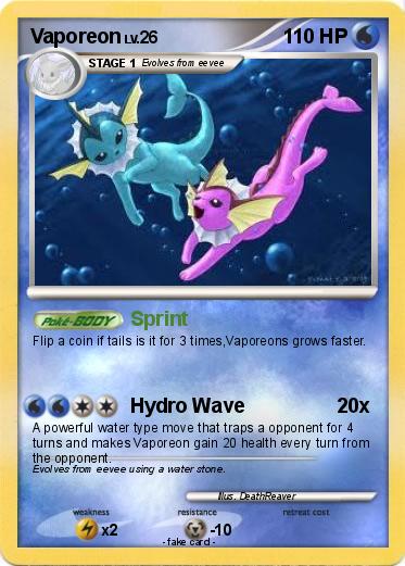 Pokemon Vaporeon