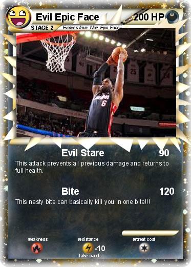 Pokemon Evil Epic Face