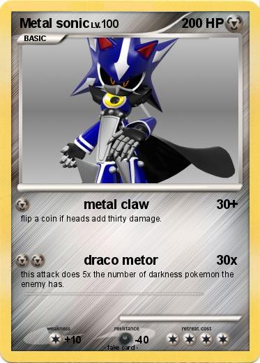 Pokemon Metal sonic