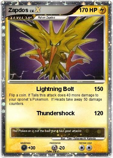 Pokemon Zapdos