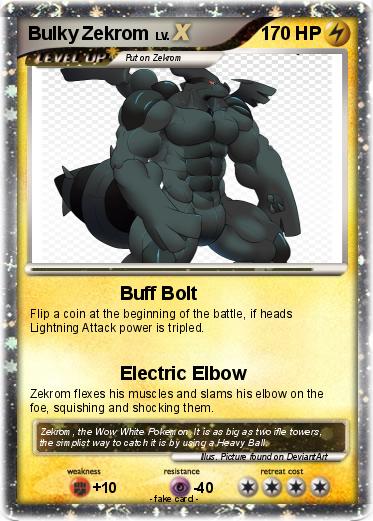 Pokemon Bulky Zekrom