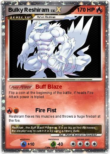 Pokemon Bulky Reshiram