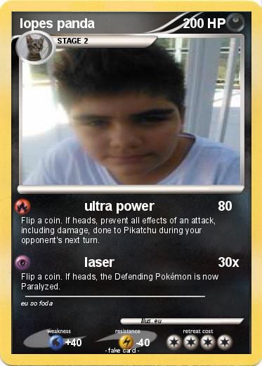Pokemon lopes panda