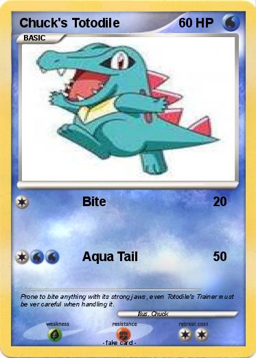 Pokemon Chuck's Totodile