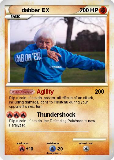 Pokemon dabber EX