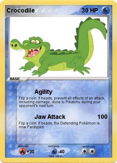 Pokemon Crocodile