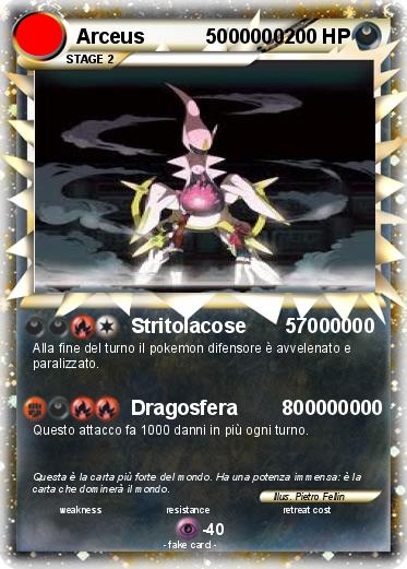Pokemon Arceus           5000000