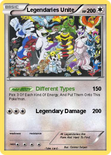 Pokemon Legendaries Unite