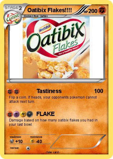 Pokemon Oatibix Flakes!!!!