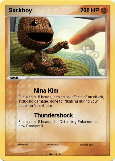 Pokemon Sackboy