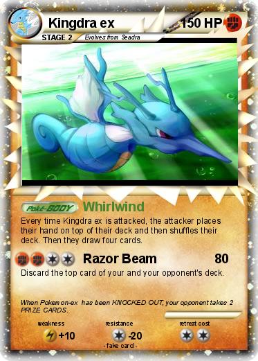Pokemon Kingdra ex