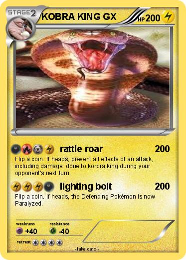 Pokemon KOBRA KING GX