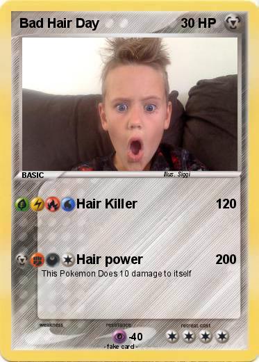 Pokemon Bad Hair Day