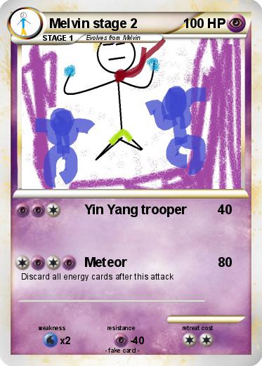 Pokemon Melvin stage 2