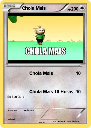 Pokemon Chola Mais