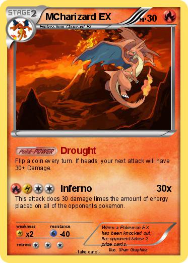 Pokemon MCharizard EX