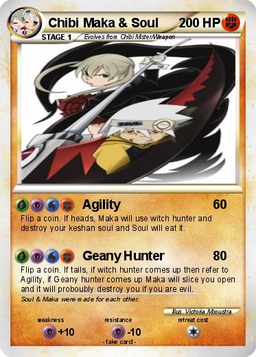 Pokemon Chibi Maka & Soul