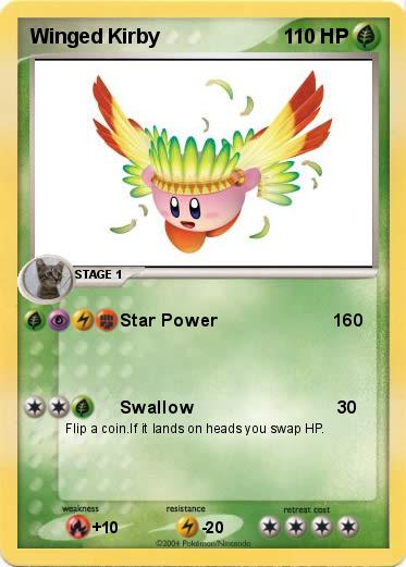 Pokemon Winged Kirby