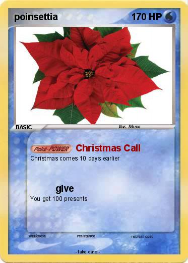 Pokemon poinsettia