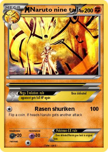 Pokemon Naruto nine tails