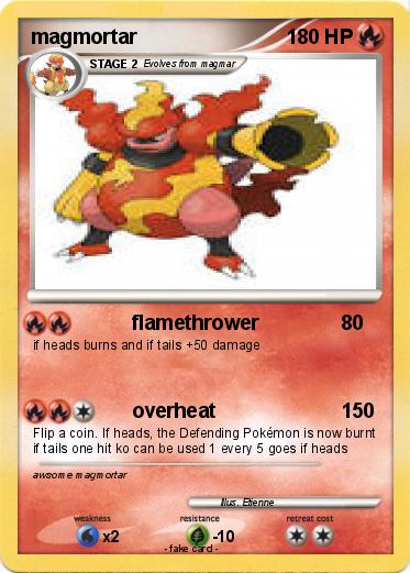 Pokemon magmortar