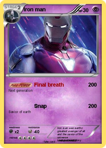 Pokemon Iron man