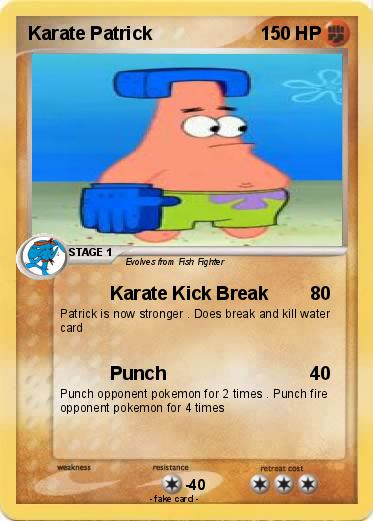 Pokemon Karate Patrick