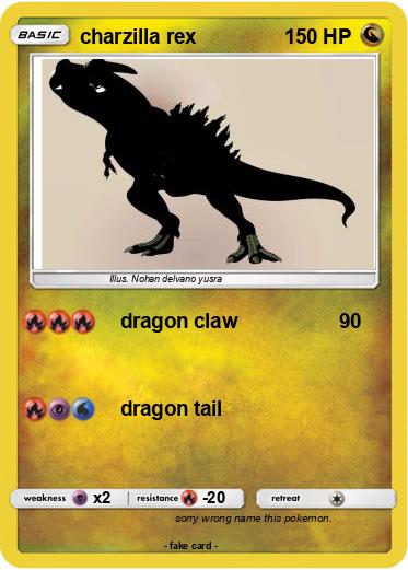 Pokemon charzilla rex