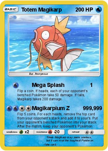 Pokemon Totem Magikarp