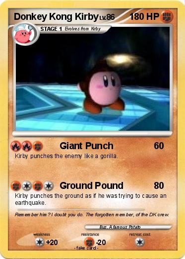 Pokemon Donkey Kong Kirby