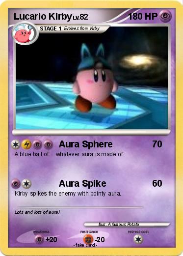 Pokemon Lucario Kirby