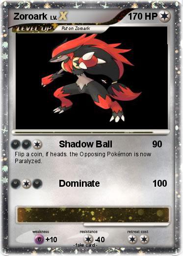 Pokemon Zoroark
