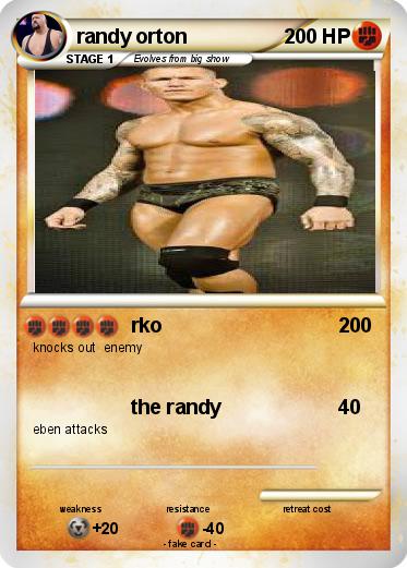 Pokemon randy orton