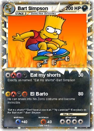Pokemon Bart Simpson