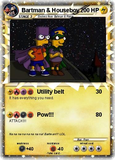 Pokemon Bartman & Houseboy