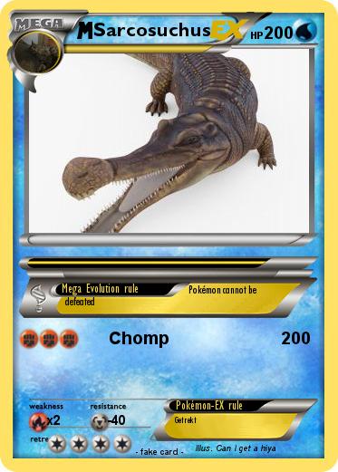 Pokemon Sarcosuchus