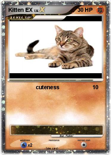 Pokemon Kitten EX