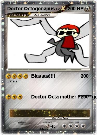 Pokemon Doctor Octogonapus