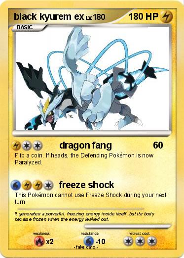 Pokemon black kyurem ex