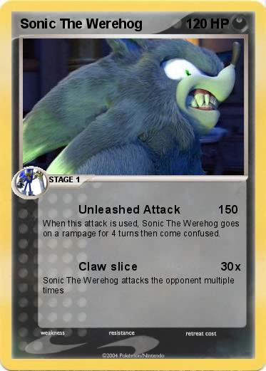 Pokemon Sonic The Werehog