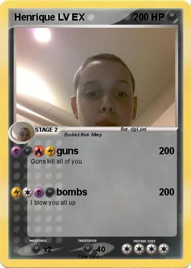 Pokemon Henrique LV EX