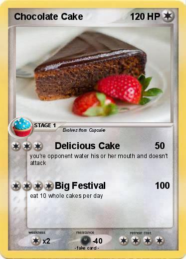 Pokemon Chocolate Cake