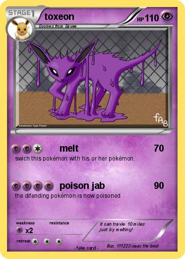 Pokemon toxeon
