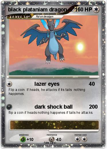 Pokemon black plataniam dragon