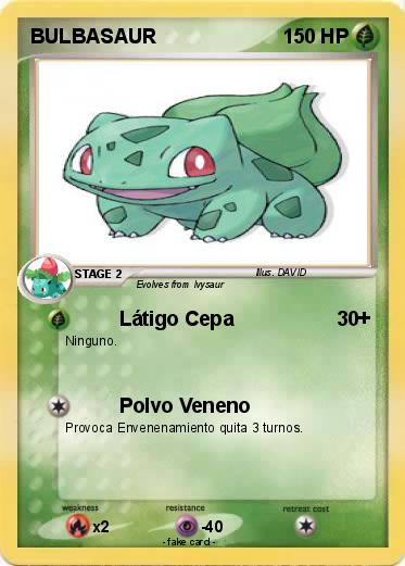 Pokemon BULBASAUR